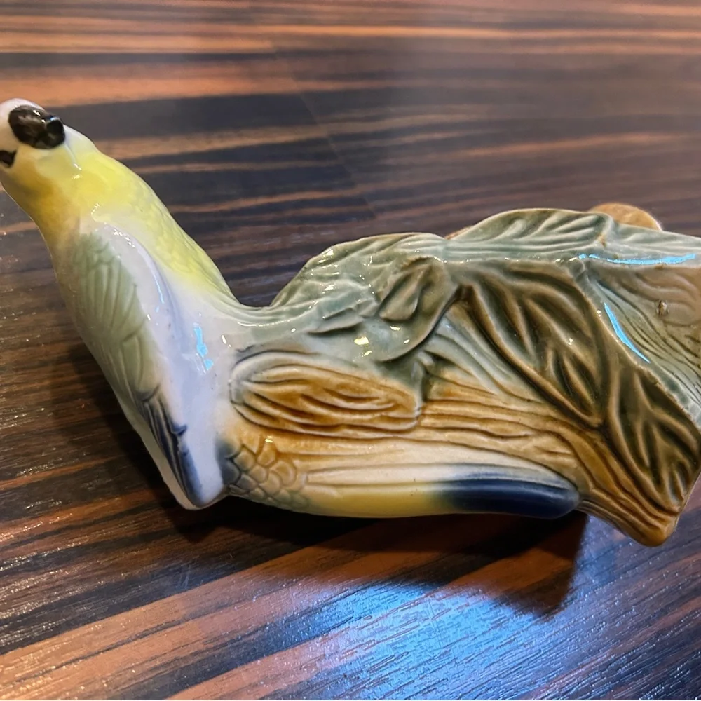 Colorful Parrot Parakeet 🦜Ceramic Figurine 6.5” - Picture 2 of 11